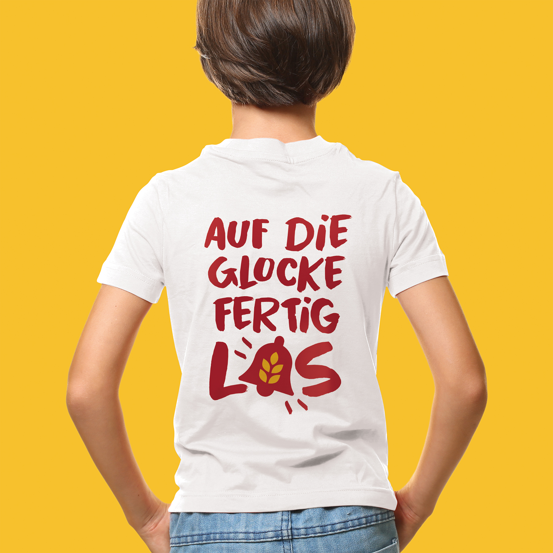 T-Shirt mit dem neuen Corporate Design für Glockenbrot von Packaging Design Agentur HAJOK.