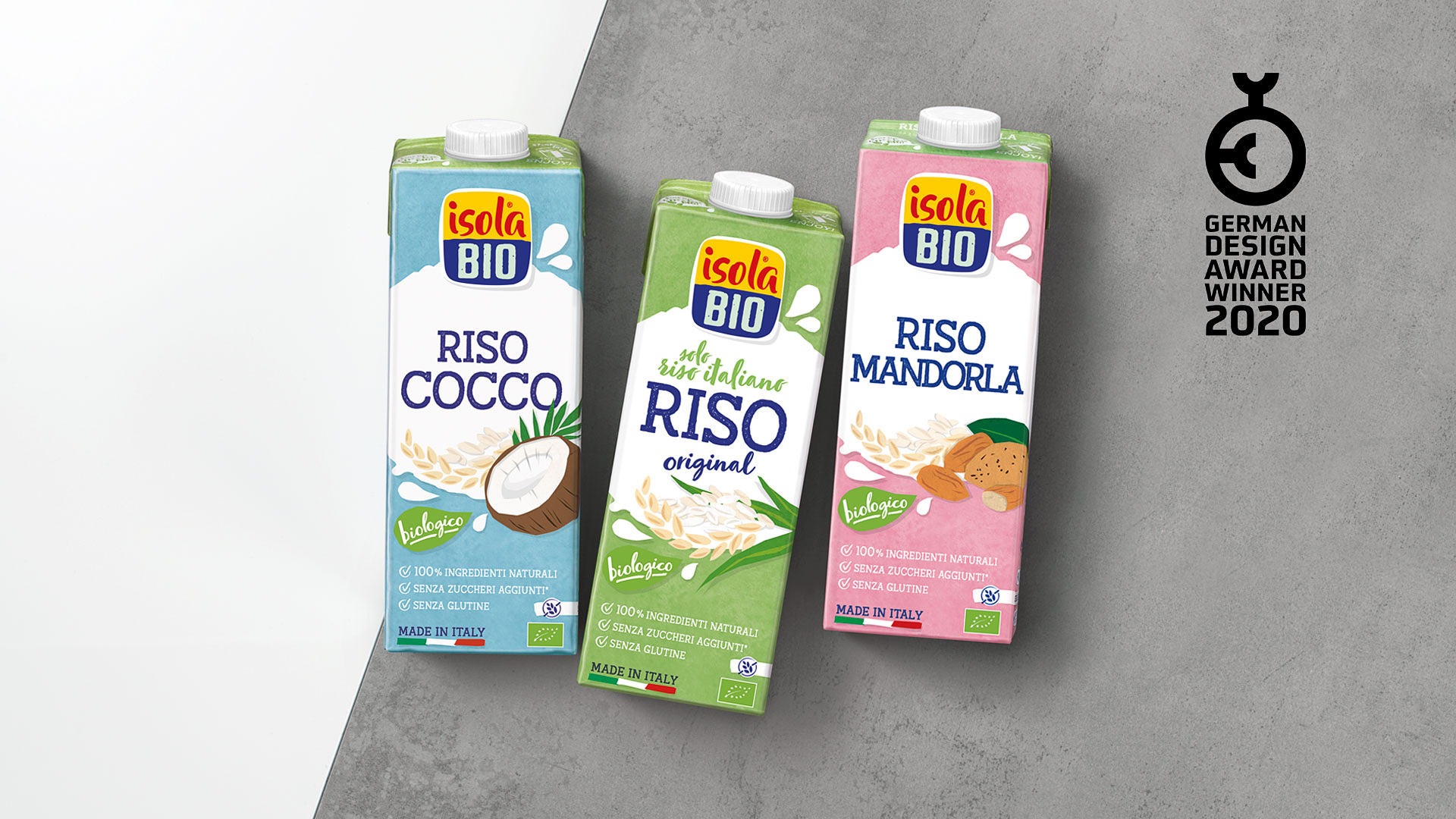 German Design Award Winner 2020 isolation Bio Verpackungsdesign Packshots