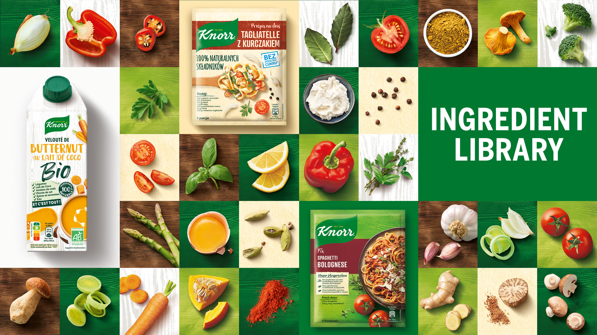 Unilever Knorr Food Photography Ingredient Library