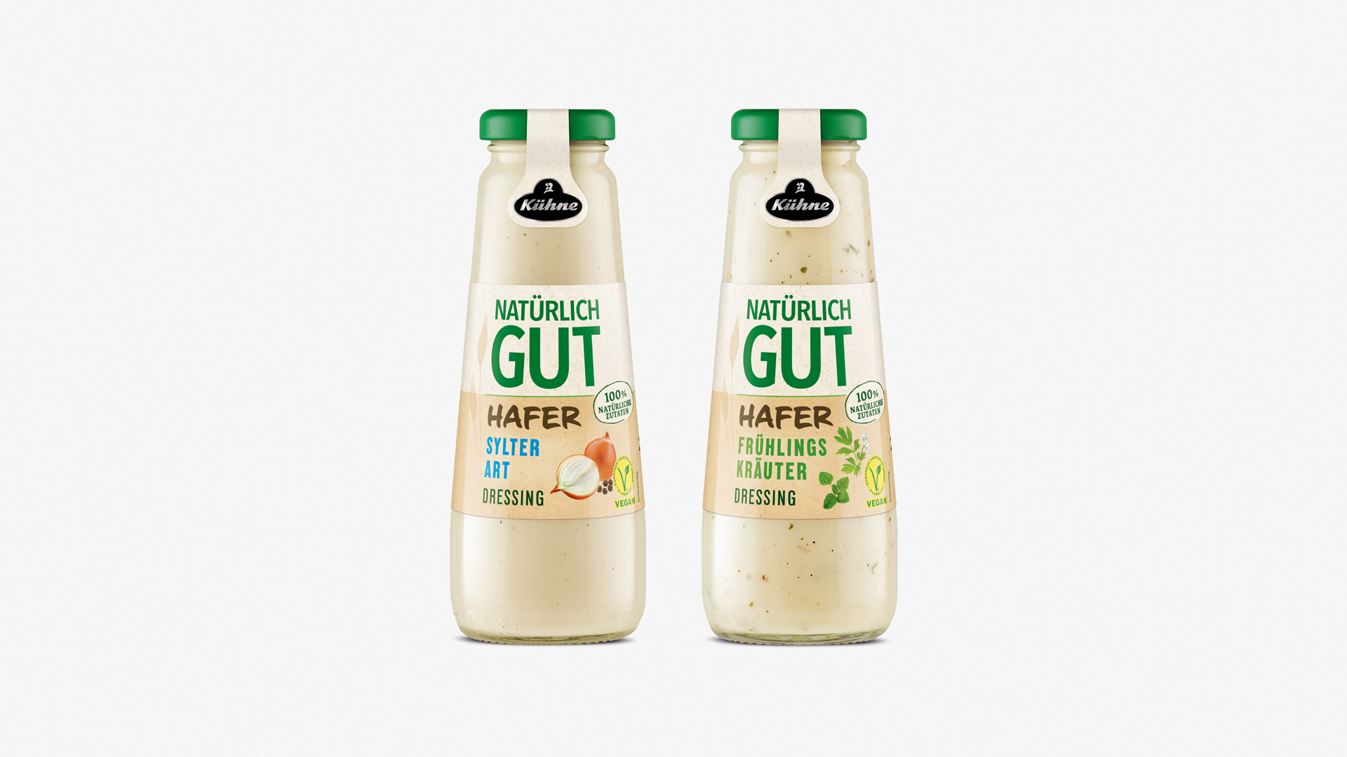 Altes Verpackungsdesign Kühne Natürlich Gut Hafer Dressing