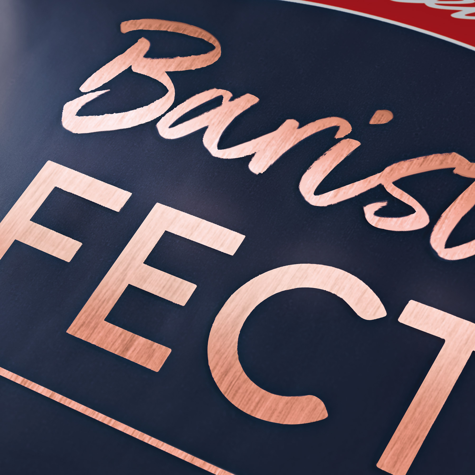 Veredelung Verpackungsdesign Melitta Barista Perfection