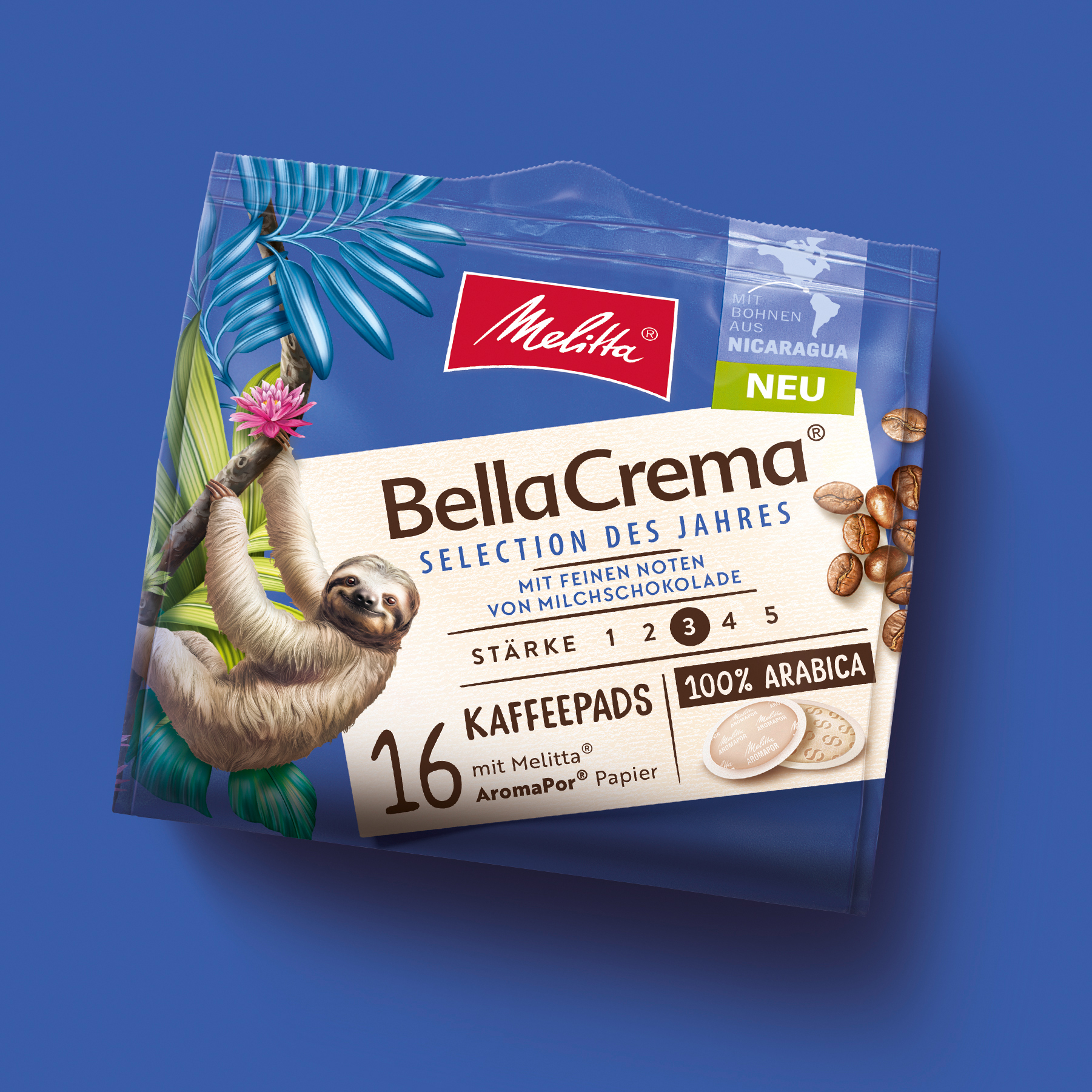 Melitta Bella Crema Selection des Jahres Verpackungsdesign