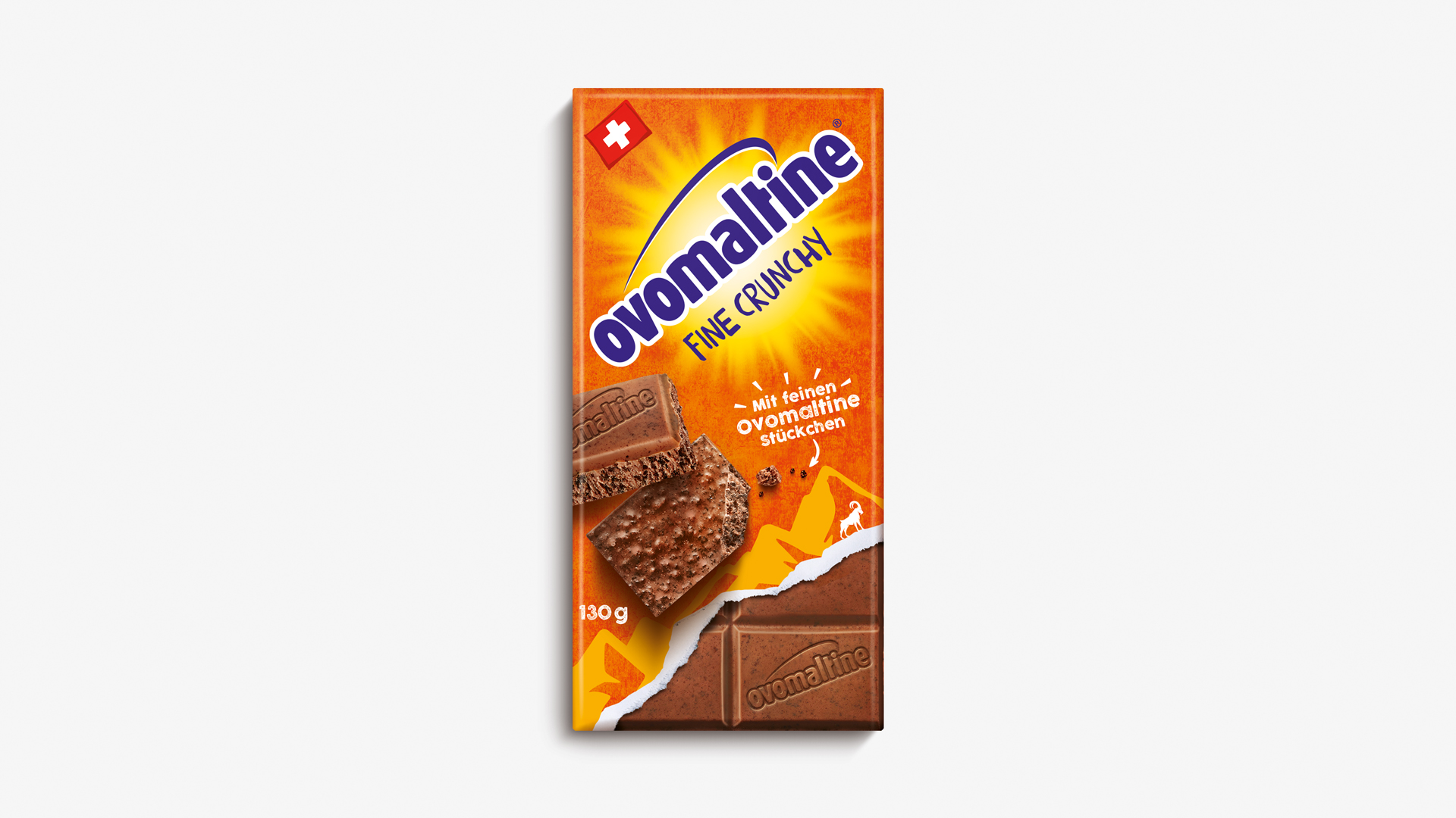 Neues Verpackungsdesign für Ovomaltine Fine Crunch