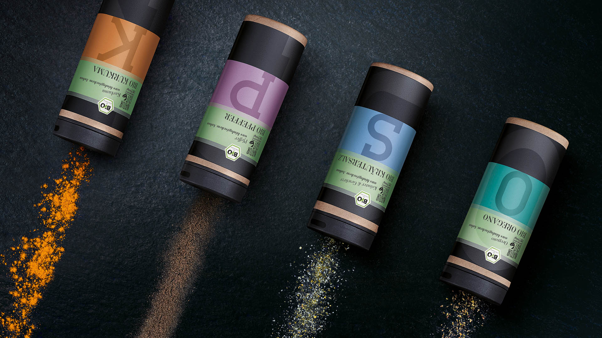 Penny Naturgut Gewürze Verpackungsdesign