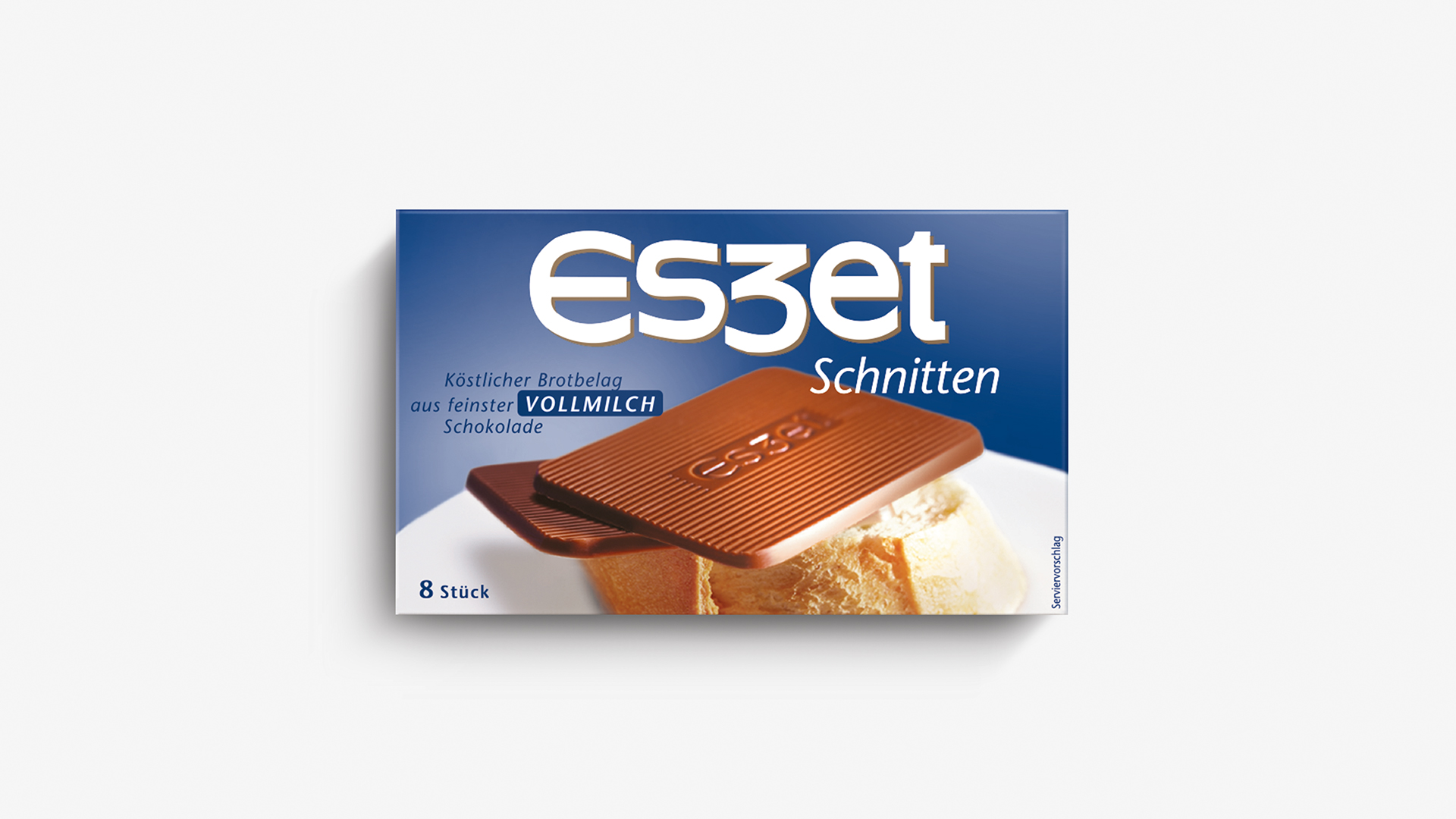 Altes Verpackungsdesign Stollwerck Eszet Schnitten Vollmilch