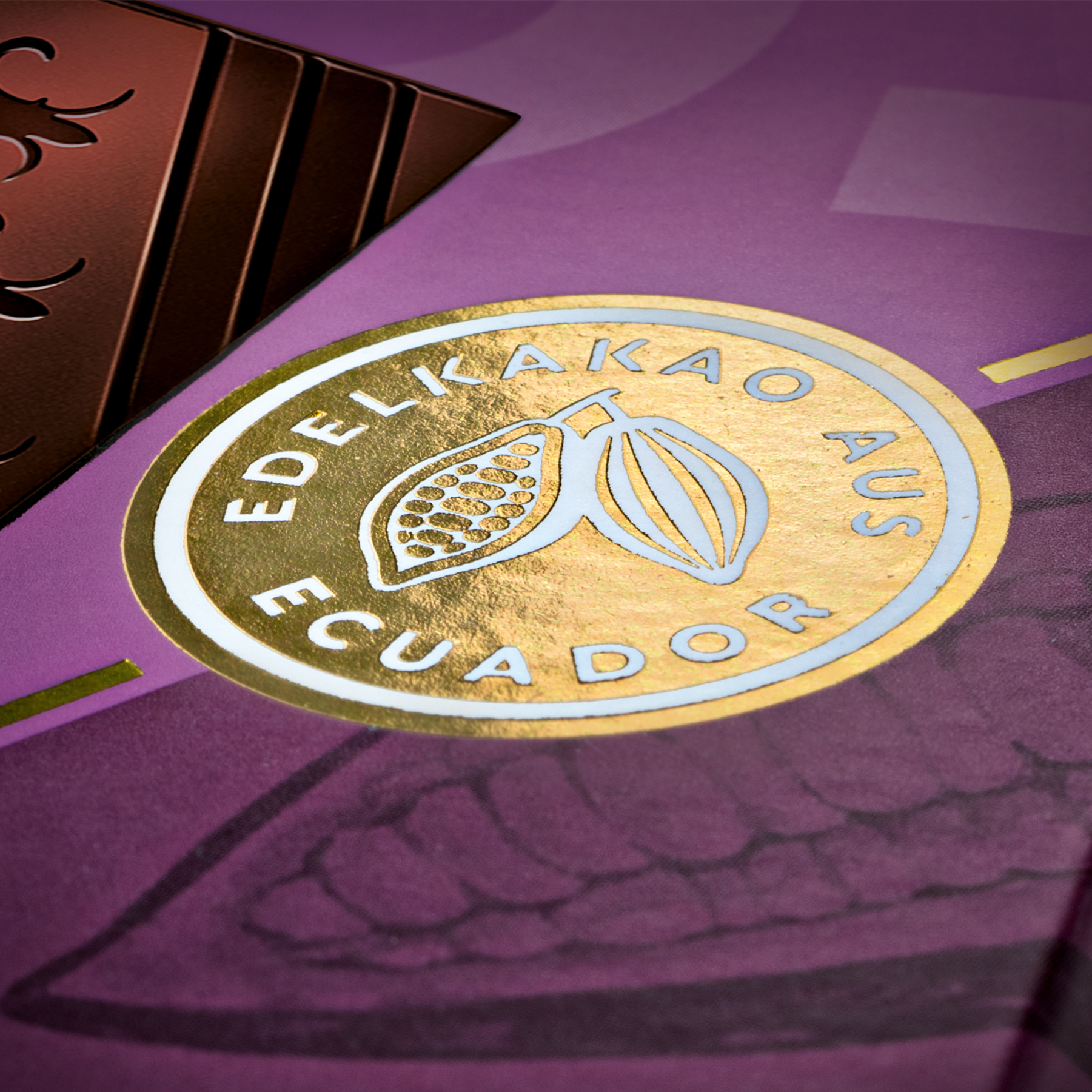 Veredelung Sarotti Schokotafel Edelkakao aus Ecuador