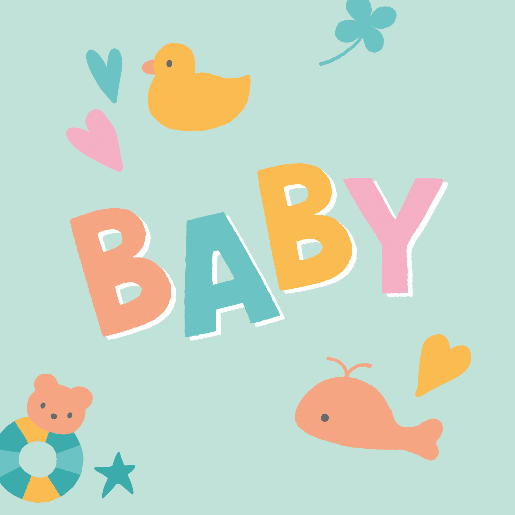 Illustrationen der neuen Vivess-Textil-Produkte für Babies von Packaging Design Agentur HAJOK.