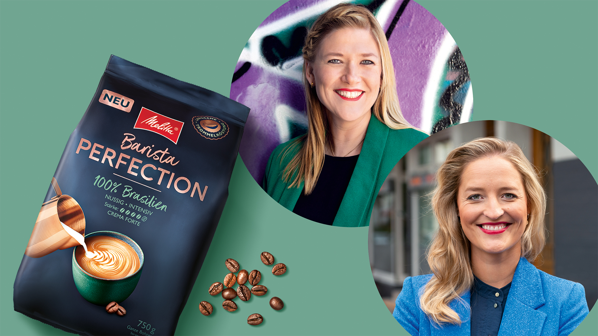 Zwei Expertinnen, eine Mission: Kaffee-Design mit Charakter – von der Bohne bis zur Verpackung.