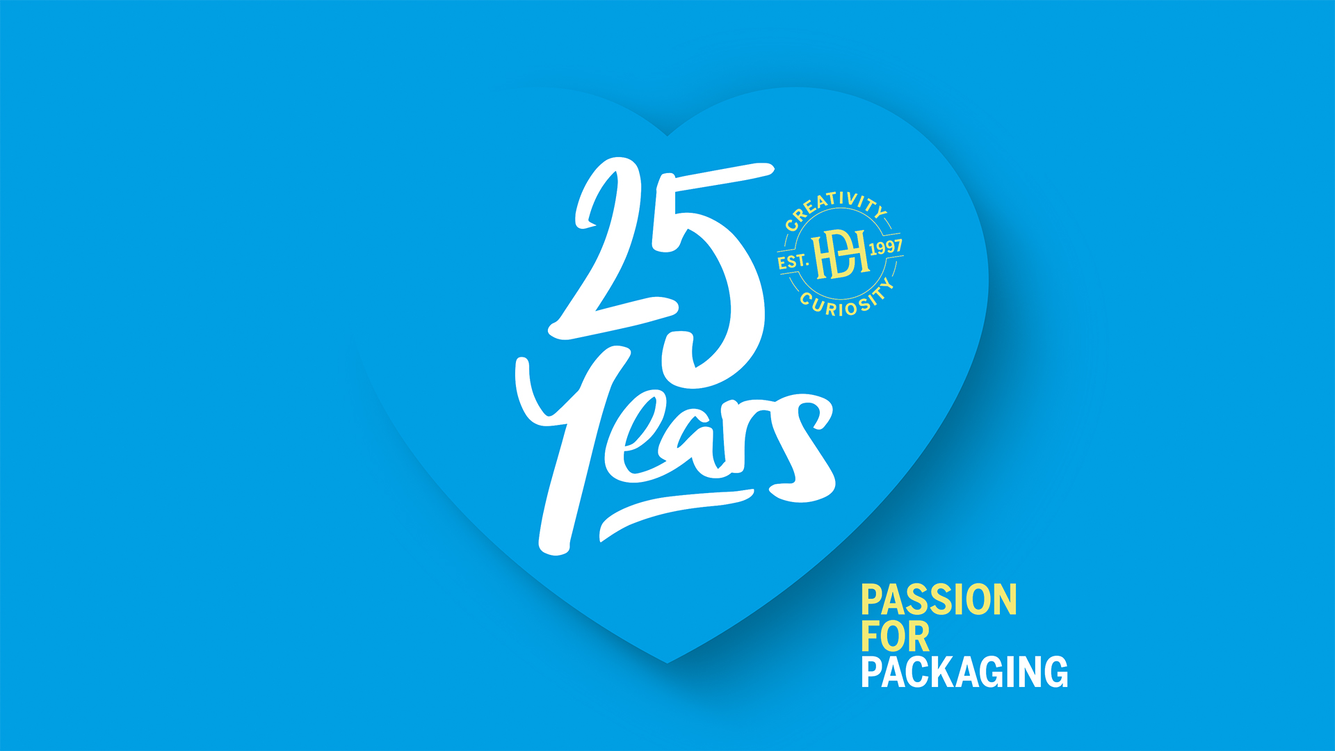 25 Jahre kreativ, neugierig, leidenschaftlich – und noch lange nicht fertig. Cheers auf Packaging mit Herz!