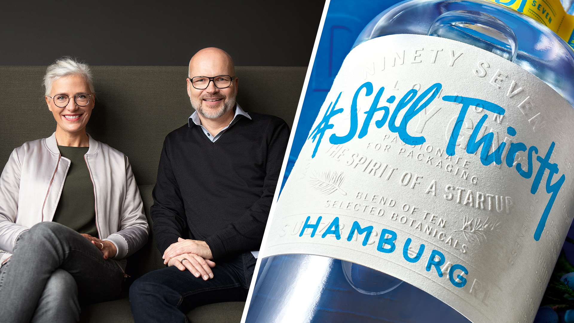 Gestaltungswille, Haltung & #StillThirsty: Unsere Geschäftsführung über Spirit, Design – und unseren eigenen Gin.